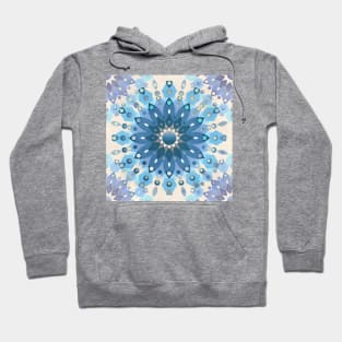 Frozen Mandala Flower Hoodie